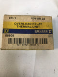 Square D AR23 58609 Overload Relay Thermal Unit