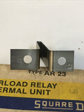 Square D AR23 58609 Overload Relay Thermal Unit