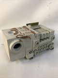 SMC VQ1200Y-5C-X22 (3) + VVQ1000-10A-1 Solenoid Valve + Manifold Valve