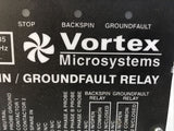 Vortex Microsystems VBG-135 Backspin / Ground Fault Relay 120 VAC 3/8 AMP Max