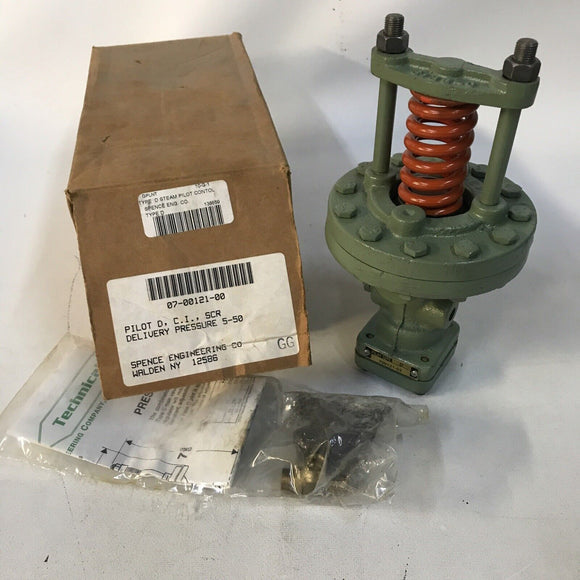SPENCE ENGINEERING 07-00121-03 PRESSURE REDUCING PILOT TYPE D