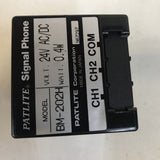 PATLITE BM-202H High Volume DC24V Double Buzzer 85db