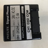 PATLITE BM-202H High Volume DC24V Double Buzzer 85db