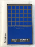 Patlite BS 512F1-C-3237 Memory Card 512 KBYTE SRAM BS512F1C3237