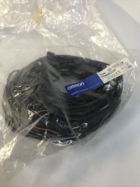 Omron EE-1010R 1M 4 Wire Connector Lot Of 7