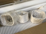 Sealproof SDC300 Mini Split AC Line Set Cover Kit 3" Decorative White
