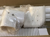 Sealproof SDC300 Mini Split AC Line Set Cover Kit 3" Decorative White