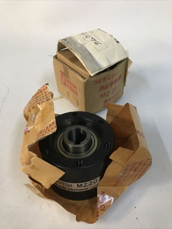 Tsubakimoto MZ 20 Tsubaki-Emerson Cam Clutch 20mm Bore, 323 nm Max Torque MZ20