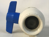 Spears 2621-020 2" PVC Threaded Ball Valve 150 PSI