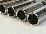 *Box Of 10* Thorsen 16mm Deep Socket 3/8 Drive 6 Point Metric Chrome Vanadium