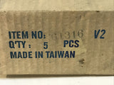 *Box Of 5* Thorsen 16mm Deep Socket 3/8 Drive 6 Point Metric Chrome Vanadium