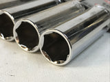 *Box Of 5* Thorsen 16mm Deep Socket 3/8 Drive 6 Point Metric Chrome Vanadium