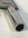 Thorsen 16mm Deep Socket 3/8 Drive 6 Point Metric Chrome Vanadium 61316