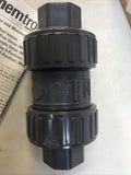 Nibco Chemtrol U45BC-E Check Valve 3/4”