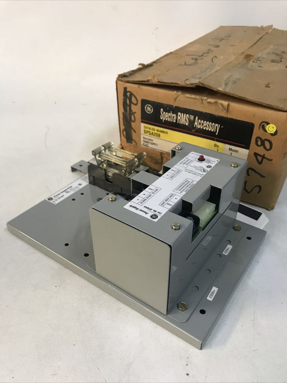 GE SPSAA SPSA208 Spectra RMS Accessory Power Supply W/ Plate