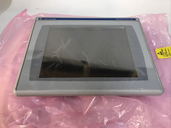 Allen-Bradley 2711P-T12C4D2 Panelview, 2711P-RDT12C Ser C W/ 2711P-RP2 Logic
