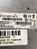 Allen-Bradley 2711P-T12C4D2 Panelview, 2711P-RDT12C Ser C W/ 2711P-RP2 Logic