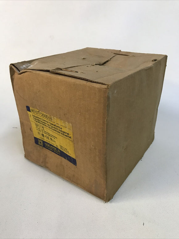 Square D SCHNEIDER ELECTRIC 9070TF200D16 Control Transformer