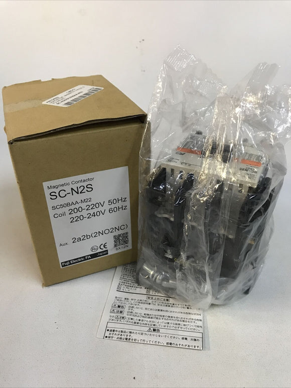 Fuji SC-N2S [50] Contactor 3NC2F SC50BAA