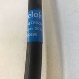 Swagelok SS-8R4TA6TA6-24 PTFE-LINED Stainless Steel Braided Hose Assmbly 2603695