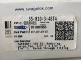 Swagelok SS-810-3-4BT4 Stainless Steel Fitting Union Tee Bore Thru