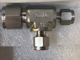 Swagelok SS-810-3-4BT4 Stainless Steel Fitting Union Tee Bore Thru