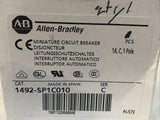 Allen Bradley 1492-SP1C010 Ser. C 1A Circuit Breaker