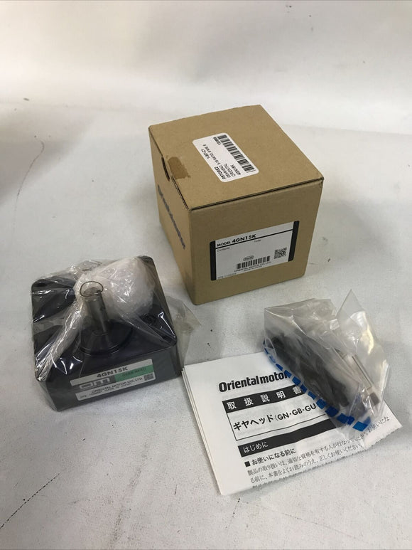 Oriental Motor OM 4GN15K Gear Head Reducer