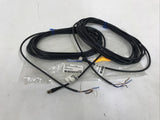 *Lot Of 2* Omron XS3F-M421-405-A Cable Sensor Connector 5M 4POS.
