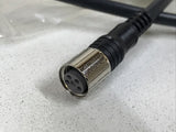 *Lot Of 2* Omron XS3F-M421-405-A Cable Sensor Connector 5M 4POS.