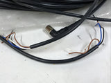 *Lot Of 2* Omron XS3F-M422-405-A Cable Sensor Right Angle Connector 5M 4POS.