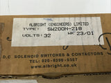 Curtis Albright SW200N-218 32 CO Magnetic Contactor Switch
