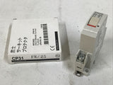 Fuji CP31FM /25 Circuit Breaker 1P 25A AC240V DC60V CP31F-M025 With Shields
