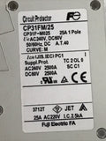 Fuji CP31FM /25 Circuit Breaker 1P 25A AC240V DC60V CP31F-M025 With Shields