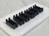 (Box Of 6) Omron P6B-04P Conn Relay Socket SKT 4 POS Solder ST Thru-Hole ROHS