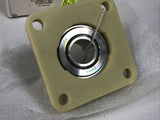 EDT QB4GE9-1-1/4 QB4GE9114 Polymer 4 Bolt Flange Housing 207 Ring Size