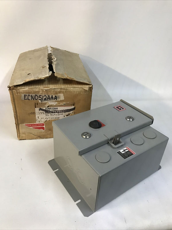 Eaton ECN0512AAA Nema Size 1 FVNR Non-Combination 3 PH 84-28842-4  110/120 VAC