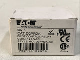 Cutler Hammer Relay D2PR2A DPDT Control Relay 120VAC COIL