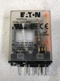 Cutler Hammer Relay D2PR2A DPDT Control Relay 120VAC COIL
