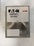 Eaton D2PR4T1 4PDT Control Relay 24 VDC Coil