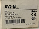 Eaton Cutler Hammer D7PR4T Relay with 24 VDC Coil