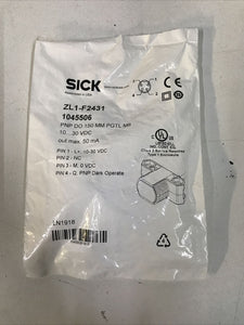 SICK ZL1-F2431 Sensor Switch 10-30 VDC 50 mA PNP DO 150 mm PGTL M8