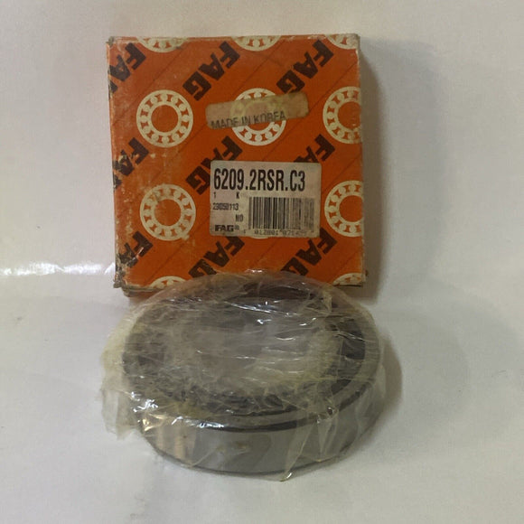 FAG 6209-2RSR-C3 Bearing Ball Deep Groove Rubber Seals
