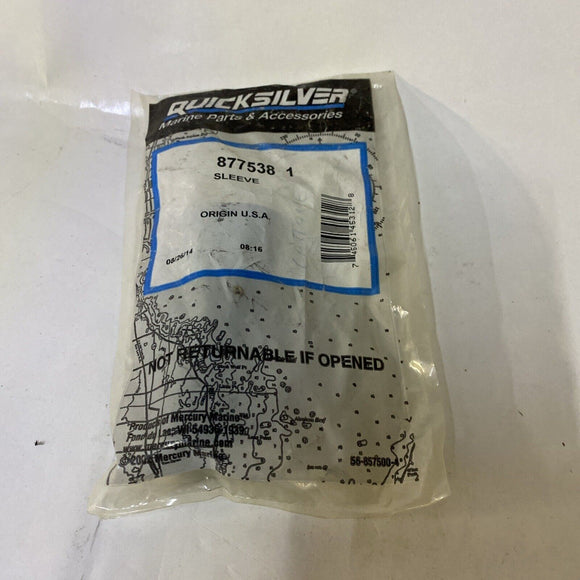 Mercury Quicksilver 877538-1 Fuel Filter Sleeve