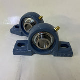 UCP204 Solid Base Pillow Block P204 Lot Of 2
