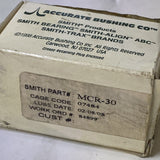 Smith Bearings MCR-30 Crowned Metric Cam Follower-Slotted Head Roller Caged