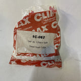 Climax 1C-062-S 5/8" ID 1 Piece Split Collar Stainless Steel Shaft
