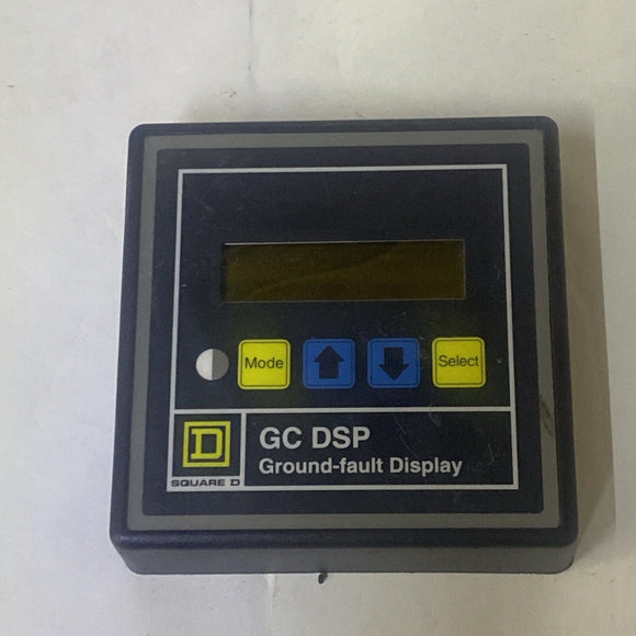 Schneider Electric GC-DSP Ground Fault Display Square D