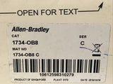 ALLEN BRADLEY 1734-OB8S Ser. C 8 Channel Safety Sourcing Output Module