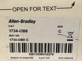 ALLEN BRADLEY 1734-OB8S Ser. C 8 Channel Safety Sourcing Output Module
